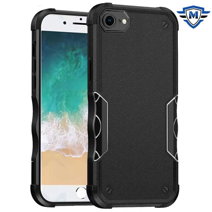 For Apple iPhone 16e Slim Fit Back Hybrid Lightweight Shockproof 2-in-1 Hybrid Hard PC Bumper Frame Armor Protection Case Cover