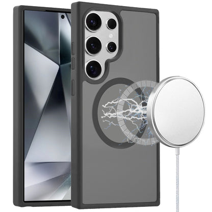 For Apple iPhone 16 Pro (6.3") MagSafe Compatible Case Hybrid Soft TPU Bumper Hard Translucent Matte Back Slim Shockproof Case Cover