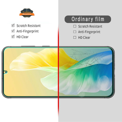 For Samsung Galaxy S25 EDGE Screen Protector Tempered Glass, Bubble-Free, Anti-Scratch, Fingerprint Unlock Compatible Protector Clear