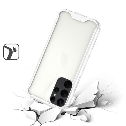 For Samsung Galaxy S25 Ultra Premium Hybrid Clear Shockproof Slim Transparent Hard PC & TPU Bumper Frame Shell Case Cover Clear