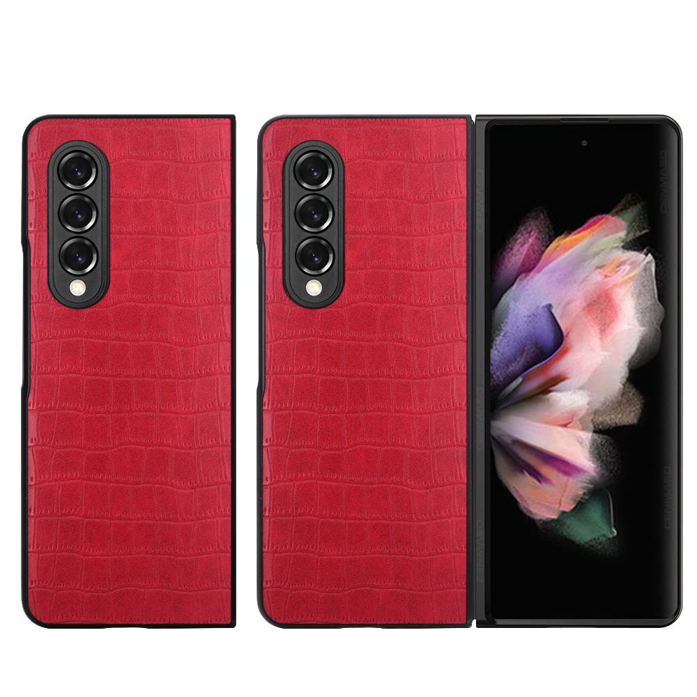 For Google Pixel 9 Pro Fold Slim Thin PU Vegan Leather Flip Snap On Hybrid Shockproof TPU PC Hard Shell Durable Case Cover