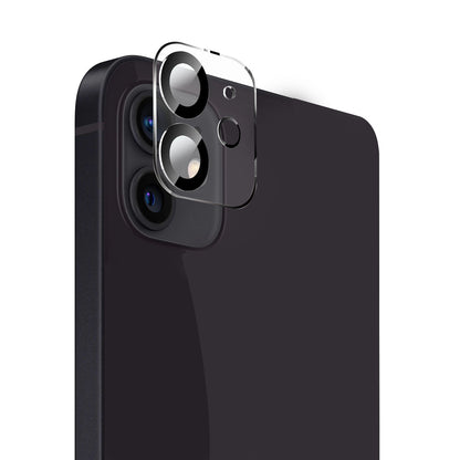 For Apple iPhone 16e Camera Lens Protector HD Clear 2.5D Tempered Glass with Black Edge, Case-Friendly, Ultra-Thin, Easy to Install Protector Clear Black