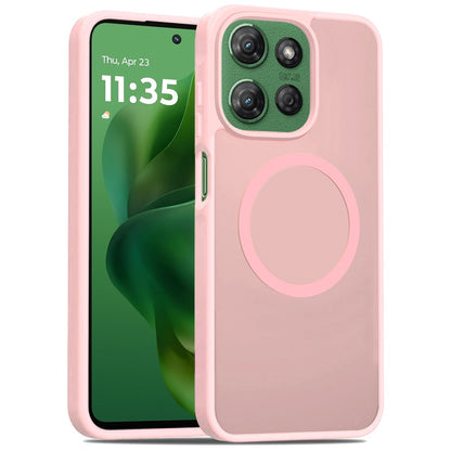 For Motorola Moto G Stylus 5G 2025 MagSafe Compatible Case Hybrid Soft TPU Bumper Hard Translucent Matte Back Slim Shockproof Case Cover