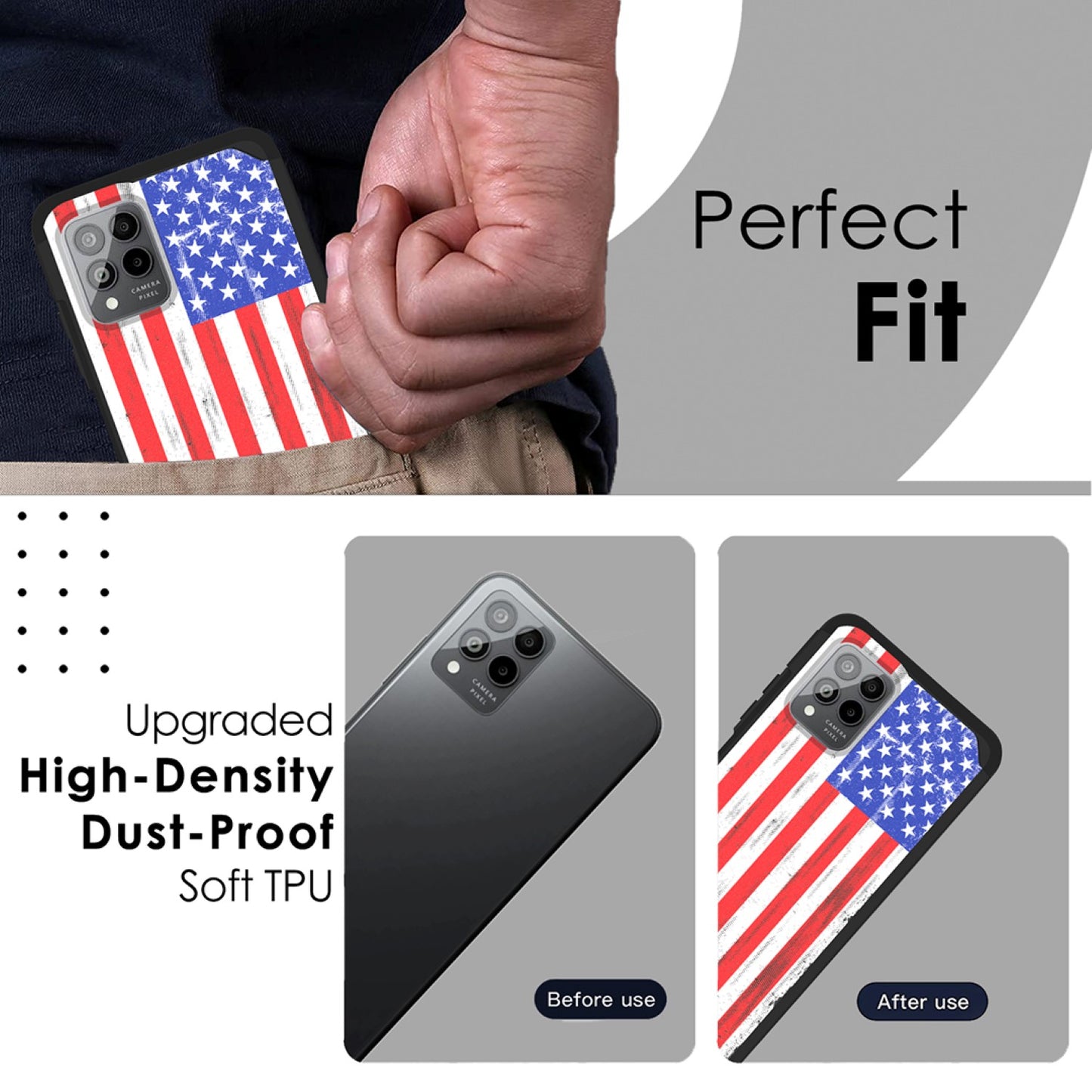 For TCL 50 XL 5G Fashion Graphic Design Pattern Hard PC TPU 2in1 Tough Strong Hybrid Shockproof Armor Frame Case Cover -