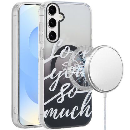 For Samsung Galaxy S25+ /S25 Plus /S24+ Plus Durable Fashion IMD Printed Design TPU Slim Shockproof Protective Case with Stylish Pattern Case Cover