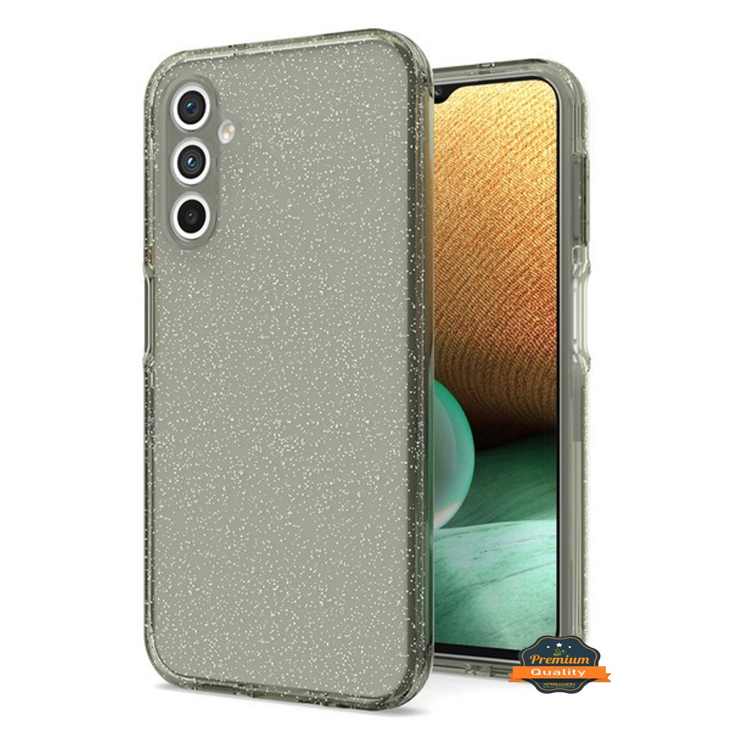 For Gabb Phone 4 Pro Glitter Sparkle Bling Shiny Thin Slim Hybrid Shockproof Stylish Rubber Silicone Soft TPU Gel Protective Case Cover