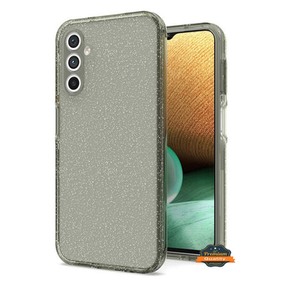 For Gabb Phone 4 Pro Glitter Sparkle Bling Shiny Thin Slim Hybrid Shockproof Stylish Rubber Silicone Soft TPU Gel Protective Case Cover