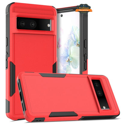 For Google Pixel 10 Pro XL Rugged Heavy-Duty Dual Layer Military-Grade, Rubber TPU Defender, Hybrid Shockproof Case Cover