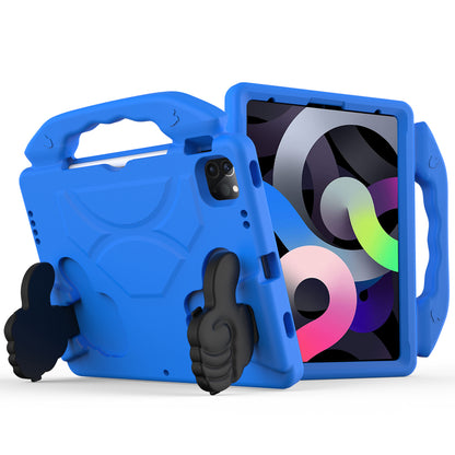 For Kid-Friendly Hybrid Tablet Shockproof Stand Case Antislip Rubber Silicone TPU - Thumbs Up Kickstand Blue Tablet Case Cover