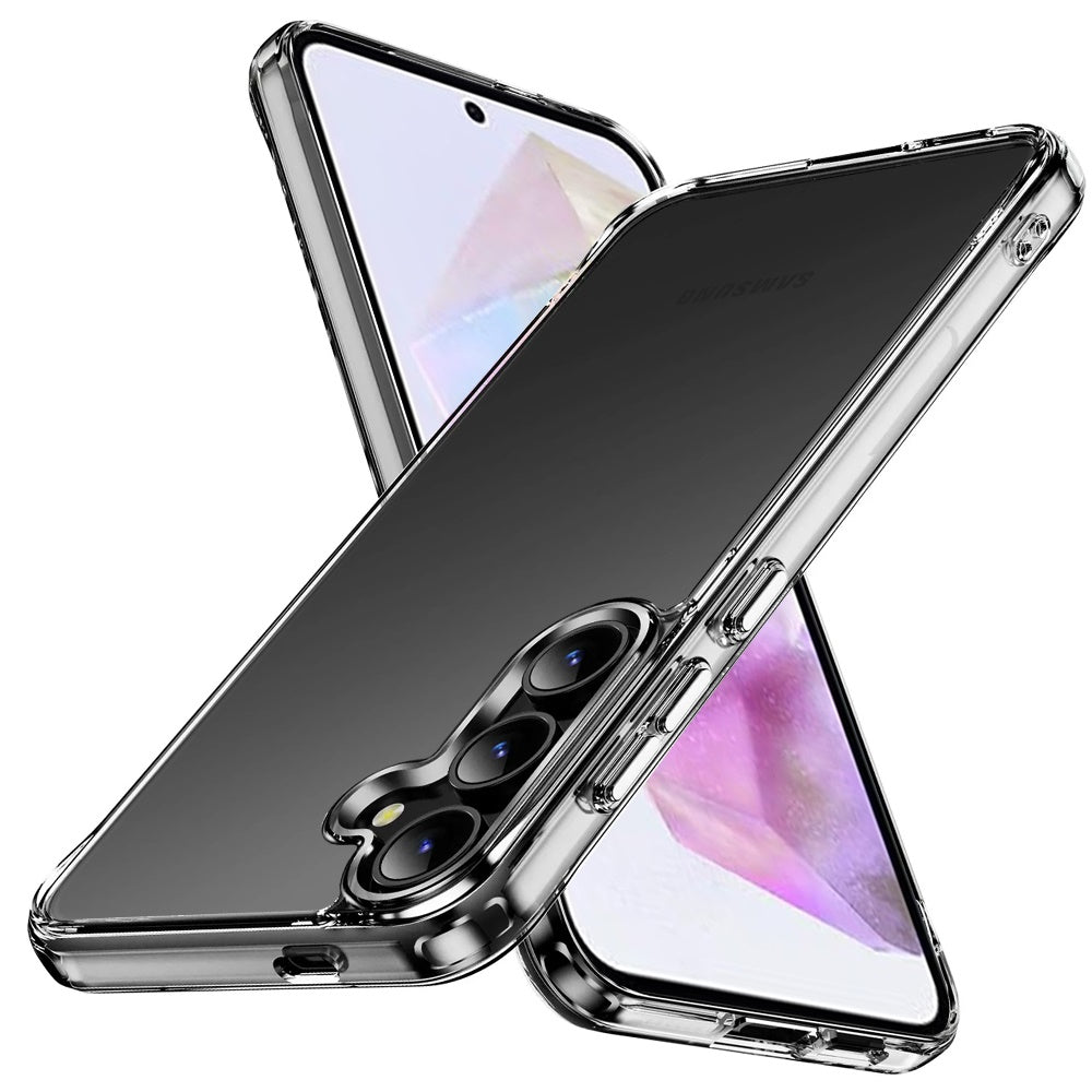 Premium Hybrid HD Crystal Clear Hard PC Back, Thick 2.0mm TPU Frame, Slim Fit