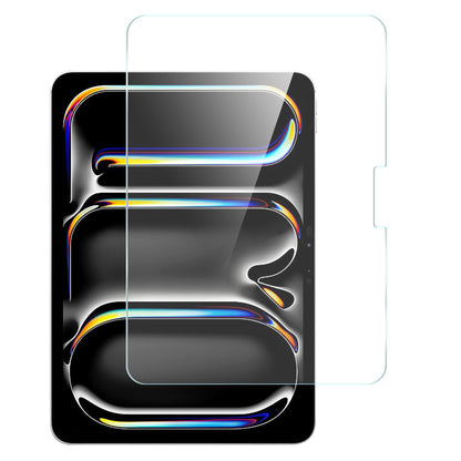 For Apple iPad Air 13" (2024) Tempered Glass Screen Protector 9H Hardness, Touchpad Compatible, Case Friendly, Bubble Free, AB Glue, Ultra HD Protector Clear