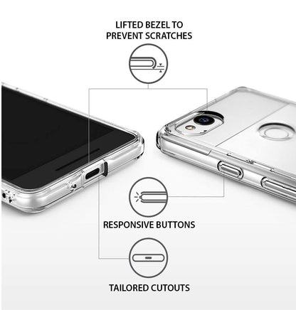 For Samsung Galaxy A16 5G Slim Frame Shockproof Hybrid Rubber Silicone Gummy TPU Clear Hard PC Back Protective Case Cover Transparent