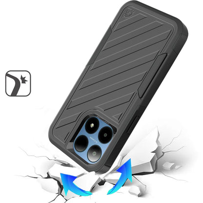 For Premium Tough Hybrid Case with Belt Clip Holster, Shockproof Rugged Design, Textured 2in1 Non-Slip  Tablet Case Cover