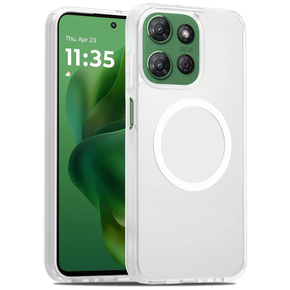 For Motorola Moto G Stylus 5G 2025 MagSafe Compatible Case Hybrid Soft TPU Bumper Hard Translucent Matte Back Slim Shockproof Case Cover