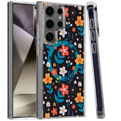 For Samsung Galaxy S25 Ultra Cute Fashion Pattern Design, Durable Shockproof Slim TPU Hard Back, MagSafe Compatible Case Cover
