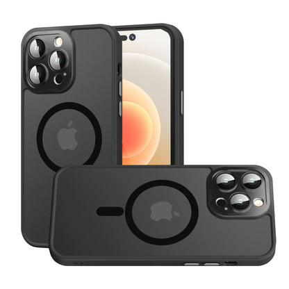 Complete Protection HQ Matte Translucent Hybrid Shockproof w/ Camera Protector Compatible with MagSafe