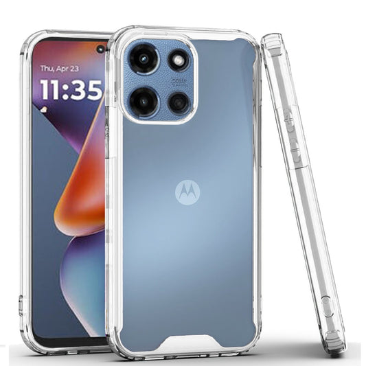 For Motorola Moto G 5G 2025 Clear Slim TPU Cover with Shockproof Protection, Scratch-Resistant Design, Flexible and Lightweight Case Cover Clear