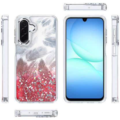 For Samsung Galaxy A17 5G Fashion Epoxy Glitter Shimmer Design, Hybrid Shockproof TPU, Stylish Sparkle Slim TPU Protective Case Cover