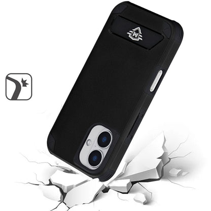 For Apple iPhone 15 Pro Max (6.7") Premium Heavy Duty Dual-Layer Rugged, Shockproof Kickstand Magnetic Compatible with MagSafe Case Cover