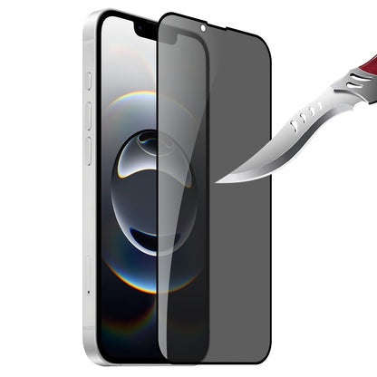 For Apple iPhone 16e Privacy Screen Protector, Anti Spy Anti Peeping Tempered Glass Full Protective Film, 9H, Anti Scratch, Easy Install Protector Black
