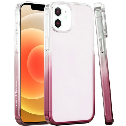 For Apple iPhone 16 (6.1") Premium Gradiant Space Two Tone Hybrid TPU Magnetic [Compatible with Magsafe] Shockproof Protective Case Cover