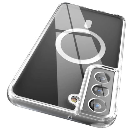 For Samsung Galaxy Z Fold 7 Hybrid Clear Case Compatible with MagSafe Shockproof Protective Transparent Back, Slim Fit, Wireless Charging Ready Case Cover Clear