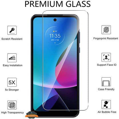 For Google Pixel 9A Screen Protector Tempered Glass Premium HD Clear, Case Friendly, 9H Hardness, 3D Touch Accuracy, Anti-Bubble Film Glass Protector Clear