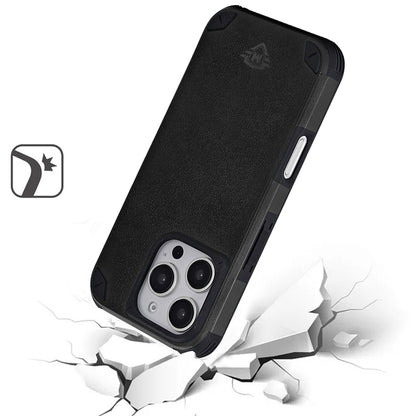 For Apple iPhone 16 (6.1") Premium Heavy Duty Dual-Layer Rugged Protection, Shockproof Tough Magnetic Compatible with MagSafe Case Cover