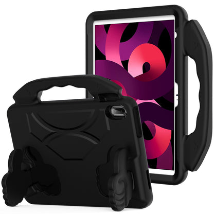 For Kid-Friendly Hybrid Tablet Shockproof Stand Case Antislip Rubber Silicone TPU - Thumbs Up Kickstand Black Tablet Case Cover