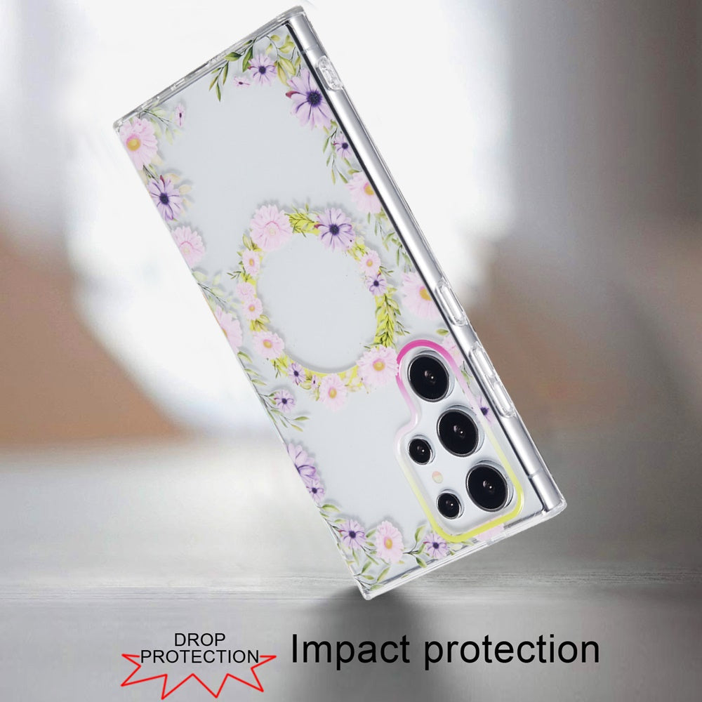 For Samsung Galaxy S25+ /S25 Plus /S24+ Plus Durable Fashion IMD Printed Design TPU Slim Shockproof Protective Case with Stylish Pattern Case Cover
