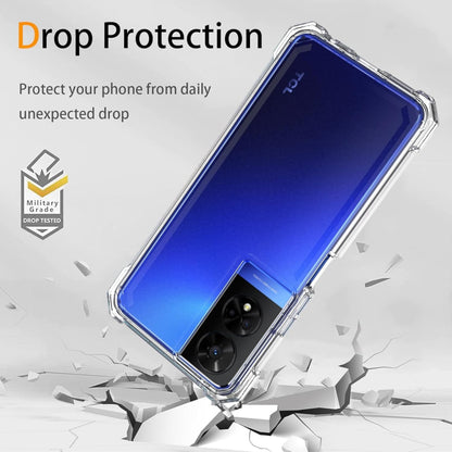 For Samsung Galaxy Xcover 7 Pro, Samsung Galaxy Xcover 6, Samsung Galaxy Xcover 6 Pro Full-Body Dual Layer Hybrid Case Slim, Drop-Proof TPU Hard PC, Durable Corner Front Bumper Protector Case Cover Clear Transparent