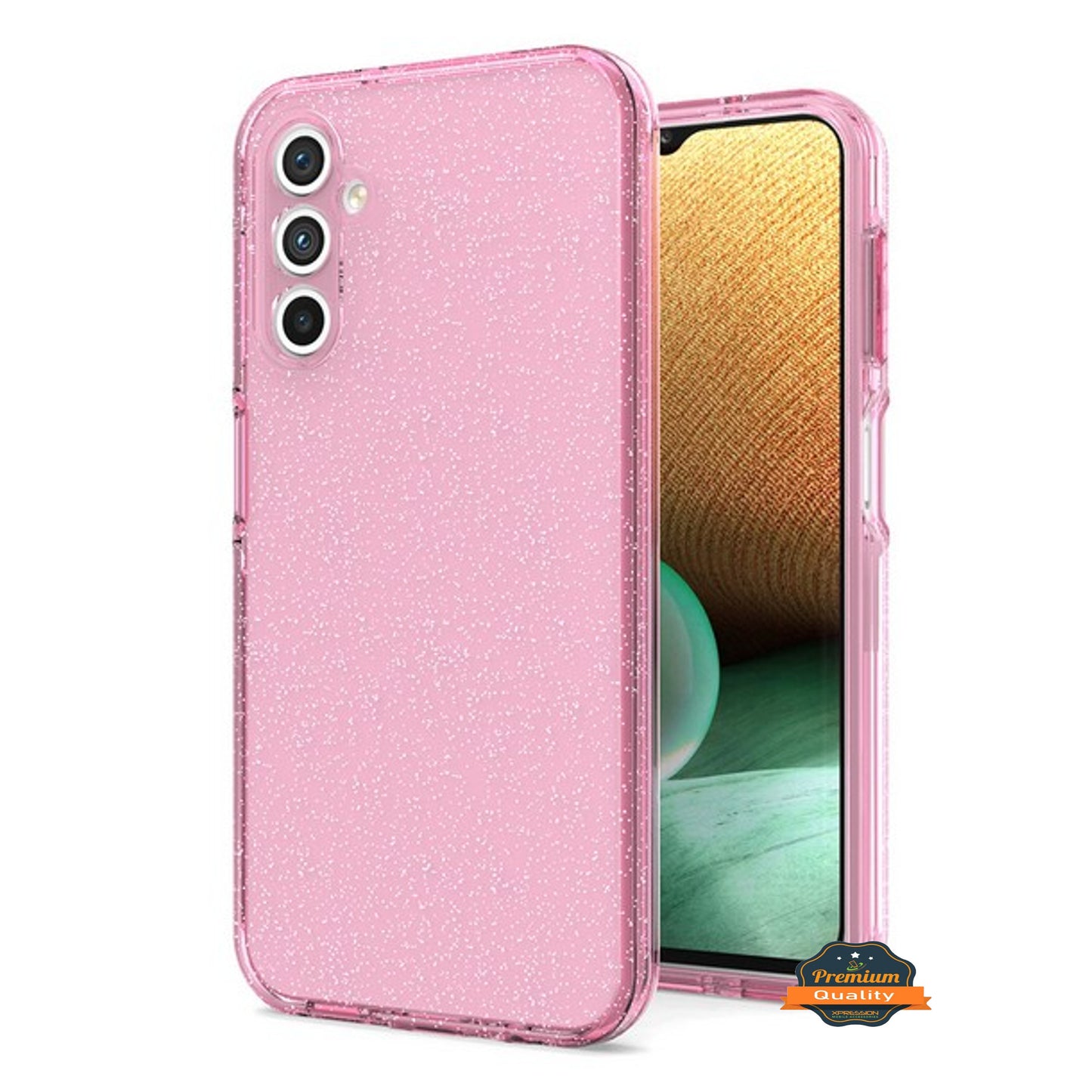 For Gabb Phone 4 Pro Glitter Sparkle Bling Shiny Thin Slim Hybrid Shockproof Stylish Rubber Silicone Soft TPU Gel Protective Case Cover