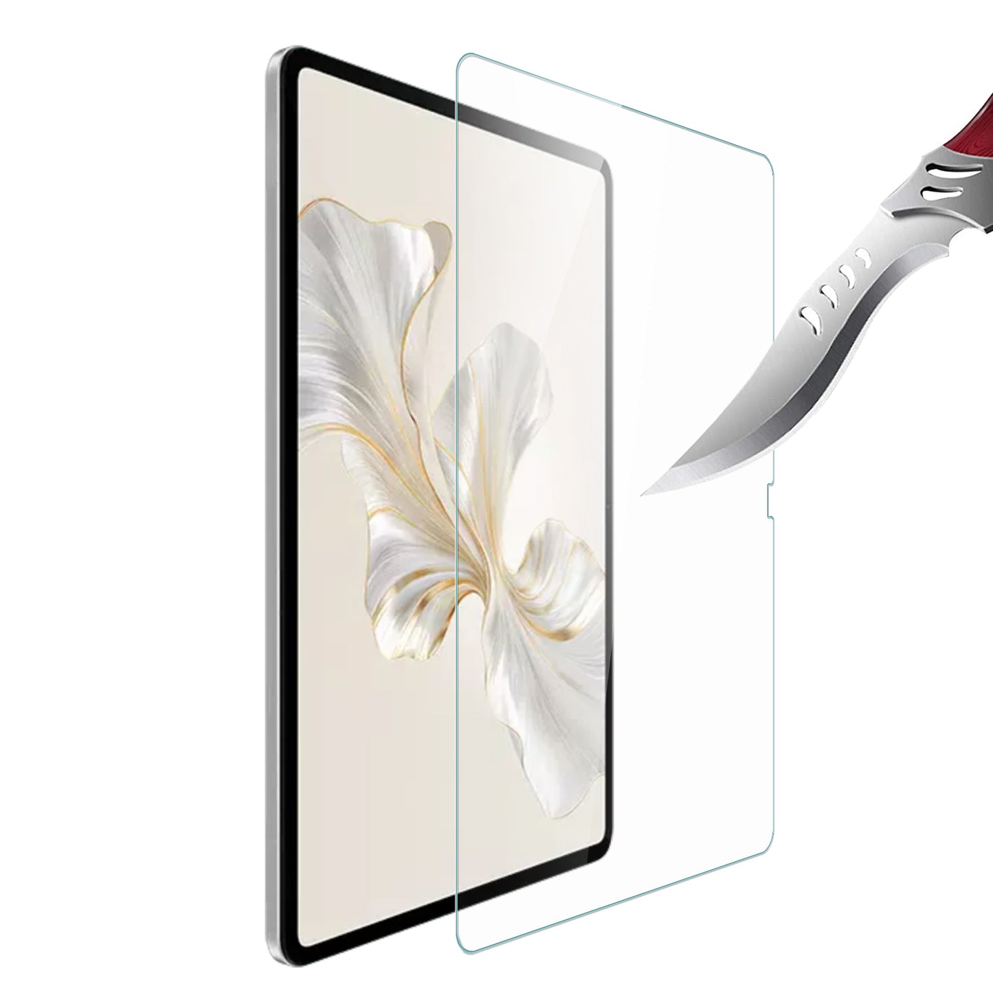 For Boost Celero 5G TAB Tempered Glass Screen Protector 9H Hardness, Touchpad Compatible, Case Friendly, Bubble Free, AB Glue, Ultra HD Protector Clear