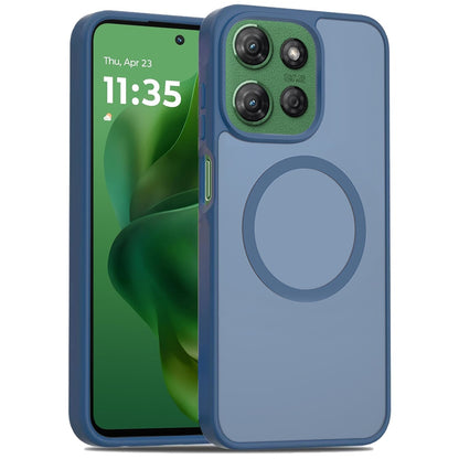 For Motorola Moto G Stylus 5G 2025 MagSafe Compatible Case Hybrid Soft TPU Bumper Hard Translucent Matte Back Slim Shockproof Case Cover