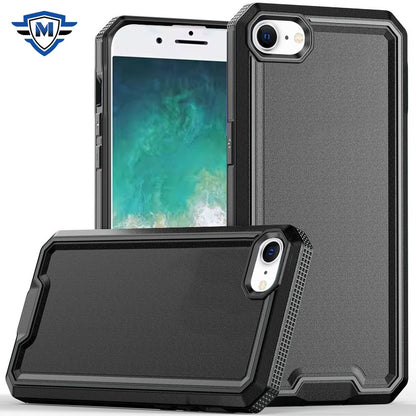 For Apple iPhone 16e Premium Fused Hybrid Tough Strong Hard PC TPU Rubber Shockproof Drop Protection Impact Case Cover