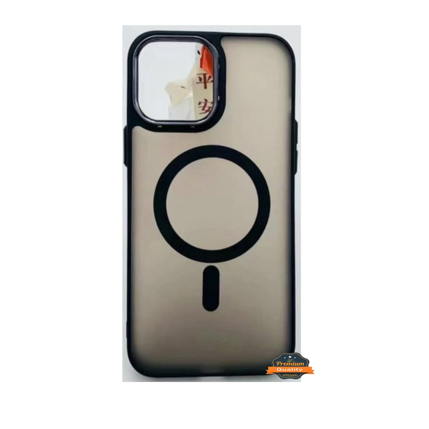 For Apple iPhone 16 Pro (6.3") Compatible with MagSafe [Strong Magnetic] Slim Translucent Matte Back TPU Shockproof Case Cover