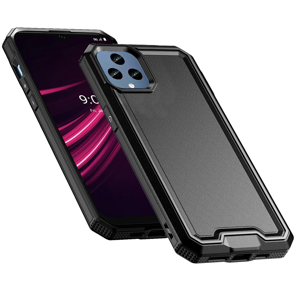 For Samsung Galaxy A36 Tough Modern Fused Hybrid Armor Hard PC TPU Rubber Shockproof Drop Protection Impact Case Cover