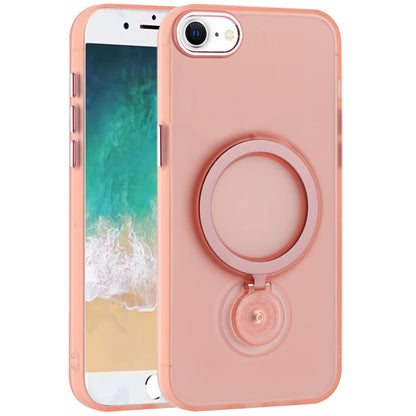 For Apple iPhone 16e MagSafe Compatible with 360° Ring Stand, Magnetic Kickstand, Slim Hybrid Protective Case Cover