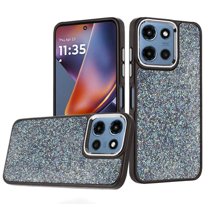 For Samsung Galaxy A17 5G Crystal Sparkle Diamond Glass Full Mini Glitter Bling Frame TPU Hybrid Protective Case Cover