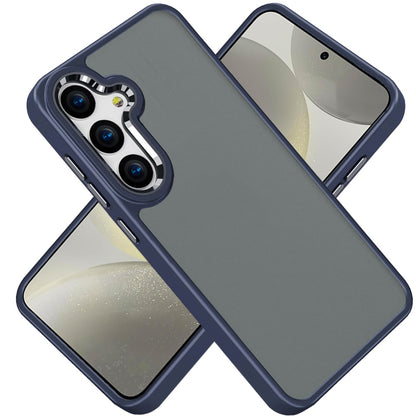 For Samsung Galaxy A26 Slim Fit Thin Hybrid,Frosted Matte Polished Acrylic Hard PC with TPU Rubber Frame Case Cover