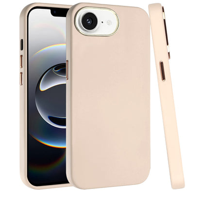 For Apple iPhone 16e Hybrid Armor Shockproof, Durable Bumper Rubber Gummy Gel Slick Hard PC Silicone TPU Case Cover