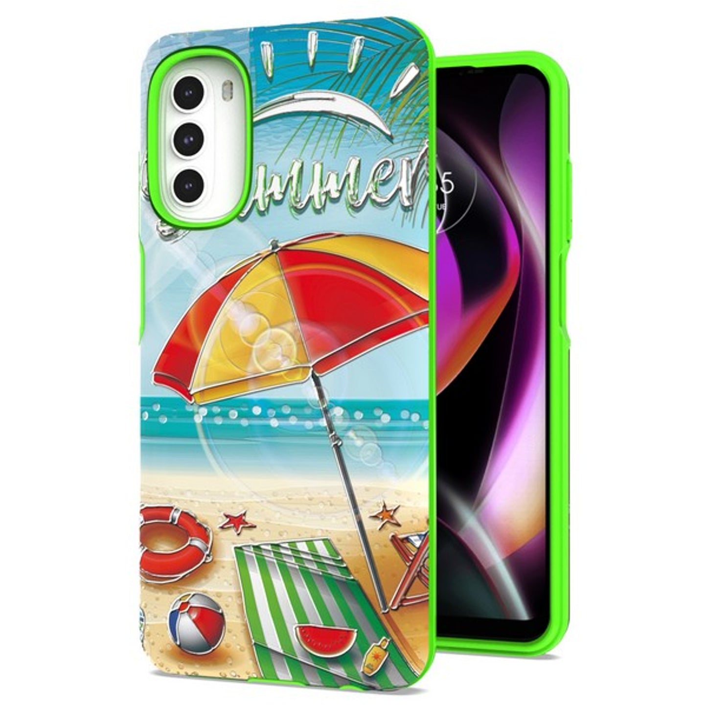 For Gabb Phone 4 Pro Fashionable Cute Design Hybrid Detachable Frame Modern Pattern Style Rubber TPU & Hard PC Slim Case Cover