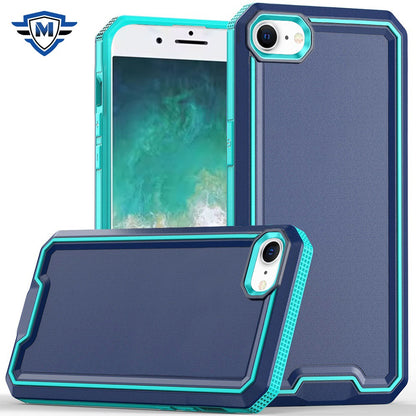For Apple iPhone 16e Premium Fused Hybrid Tough Strong Hard PC TPU Rubber Shockproof Drop Protection Impact Case Cover