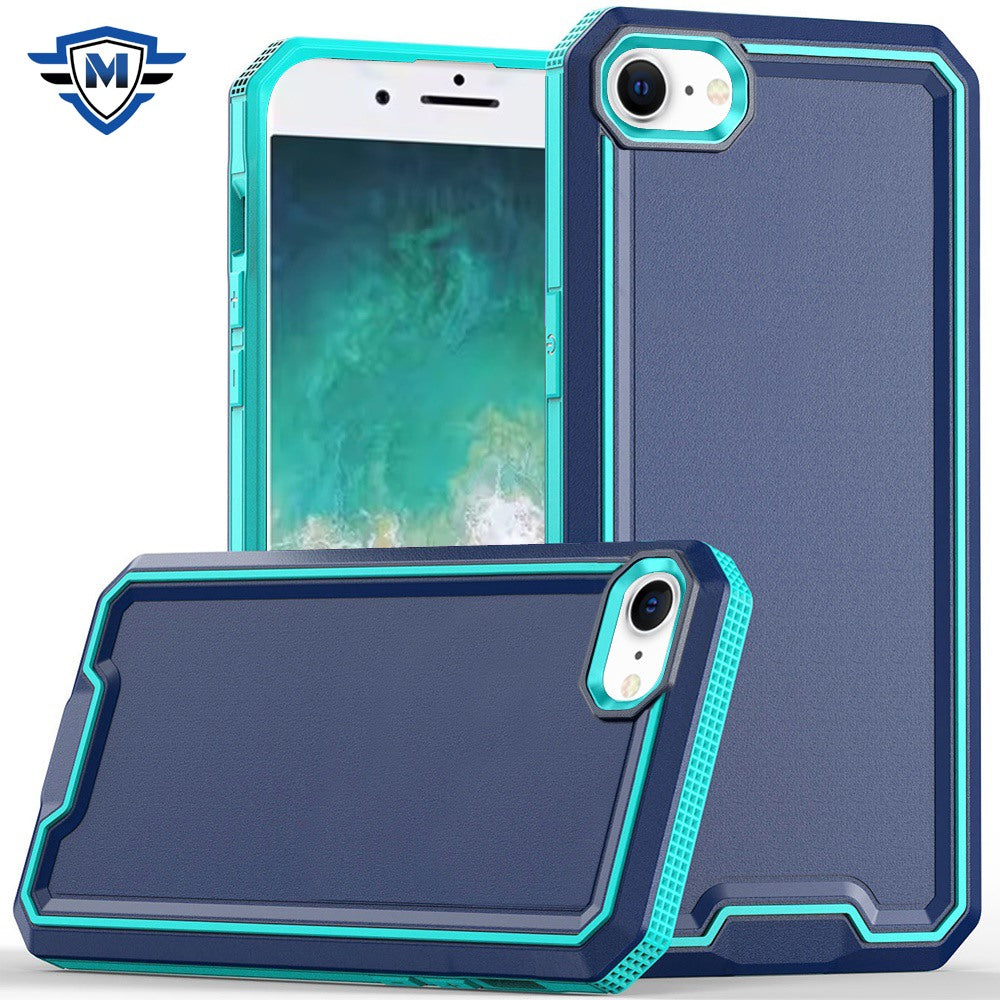 For Apple iPhone 16e Premium Fused Hybrid Tough Strong Hard PC TPU Rubber Shockproof Drop Protection Impact Case Cover