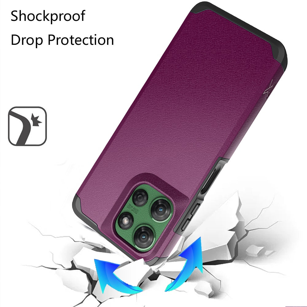 For Motorola Moto G Stylus 5G 2025 Slim Tough Shockproof Hybrid with Dual Layer Hard PC + TPU Protection, Armor for Strong Drop & Impact Resistance Case Cover