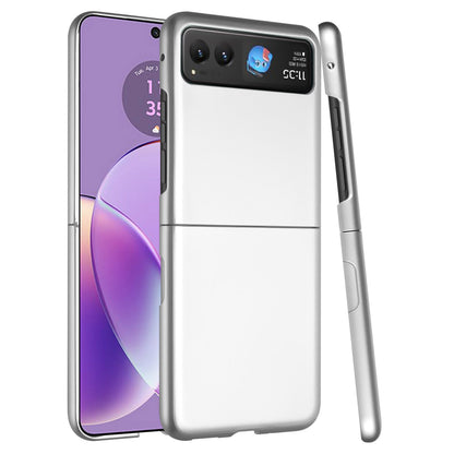 For Motorola Razr Ultra 2025 Snap-On Flip Premium Matte Finish Slim Lightweight Protective PC + Rubber TPU Hard Shell Case Cover