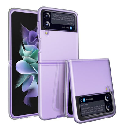 For Motorola Razr+ 2025, Motorola Razr+ Plus (2025) Acrylic Hybrid Clear Hard Back Cover Slim Thin Fit TPU Hard PC with Frame Bumper Protection Case Cover Transparent