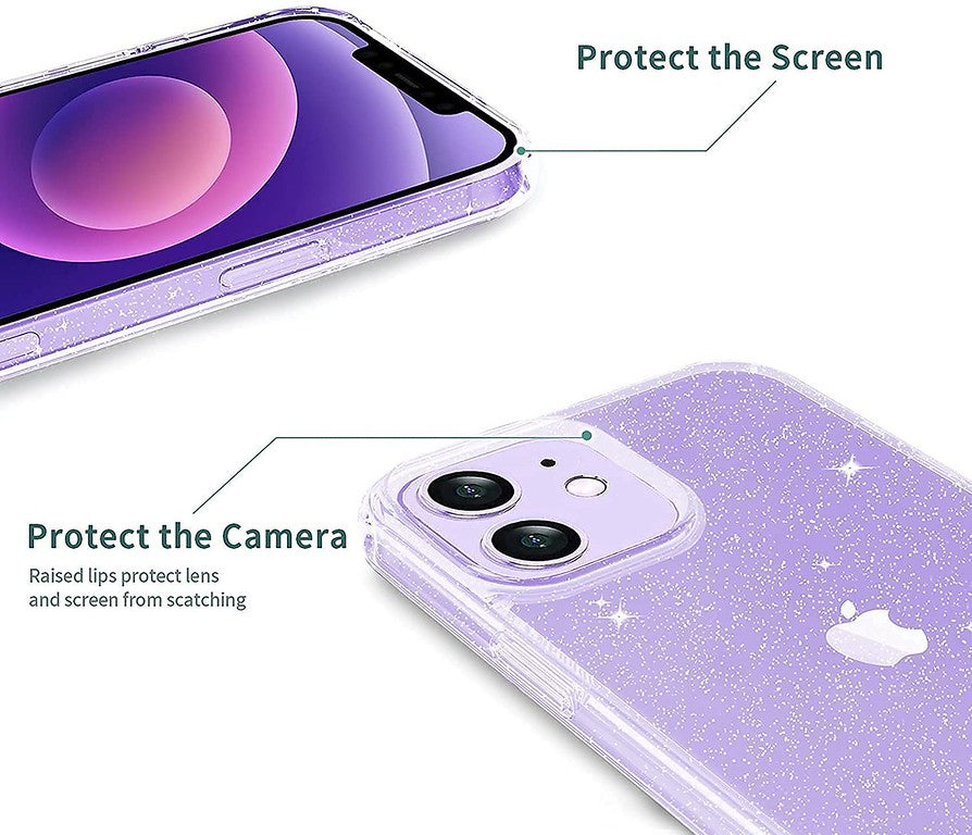 For Gabb Phone 4 Pro Glitter Sparkle Bling Shiny Thin Slim Hybrid Shockproof Stylish Rubber Silicone Soft TPU Gel Protective Case Cover