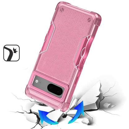 For Google Pixel 9A Slim Tough Shockproof Hybrid Heavy Duty 2in1 Dual Layer TPU Bumper Rugged Rubber Defend Armor Case Cover