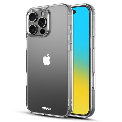 For Sturdy Case Gummy Rubber Hard Silicone TPU Slim Fit Cover for Apple iPhone 16 Pro Max - Highly Transparent Clear Case Cover Clear